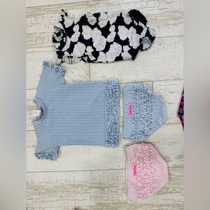 2 ruffle butt swim girls 5t